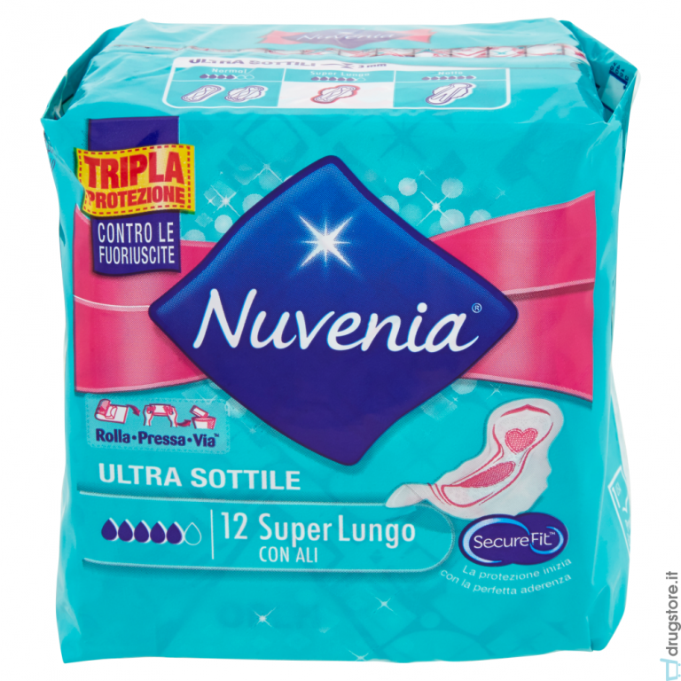 absorbent nuvenia ultra wings super x12